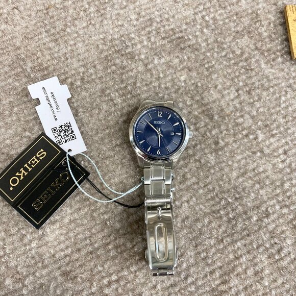 Women's Seiko Blue Dial Stainless Steel Watch - Picture 7 of 7